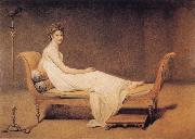 Jacques-Louis  David Madame Recamier oil